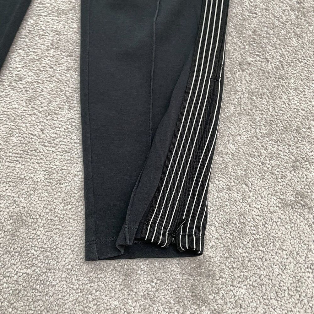 Athleta Black Track Pants with White Side Stripes - Picture 12 of 14